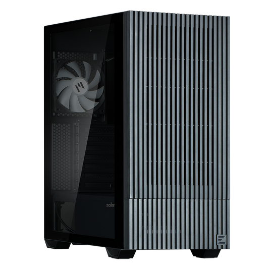 Zalman Z10 DS Black ATX Mid Tower Case 1x120mm ARGB with LCD Screen