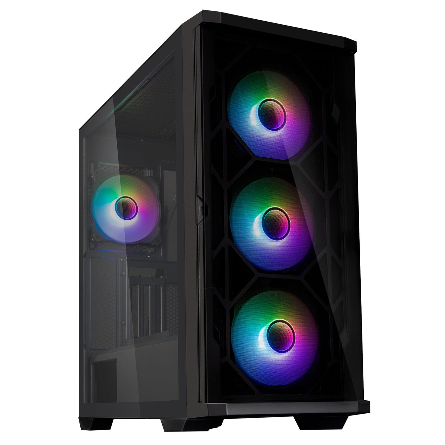 Zalman Z10 Duo ATX Mid Tower Case 4x120mm ARGB Black