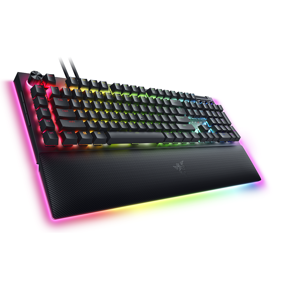 Razer BlackWidow V4 Pro - Mechanical Gaming Keyboard Green Switch US Layout