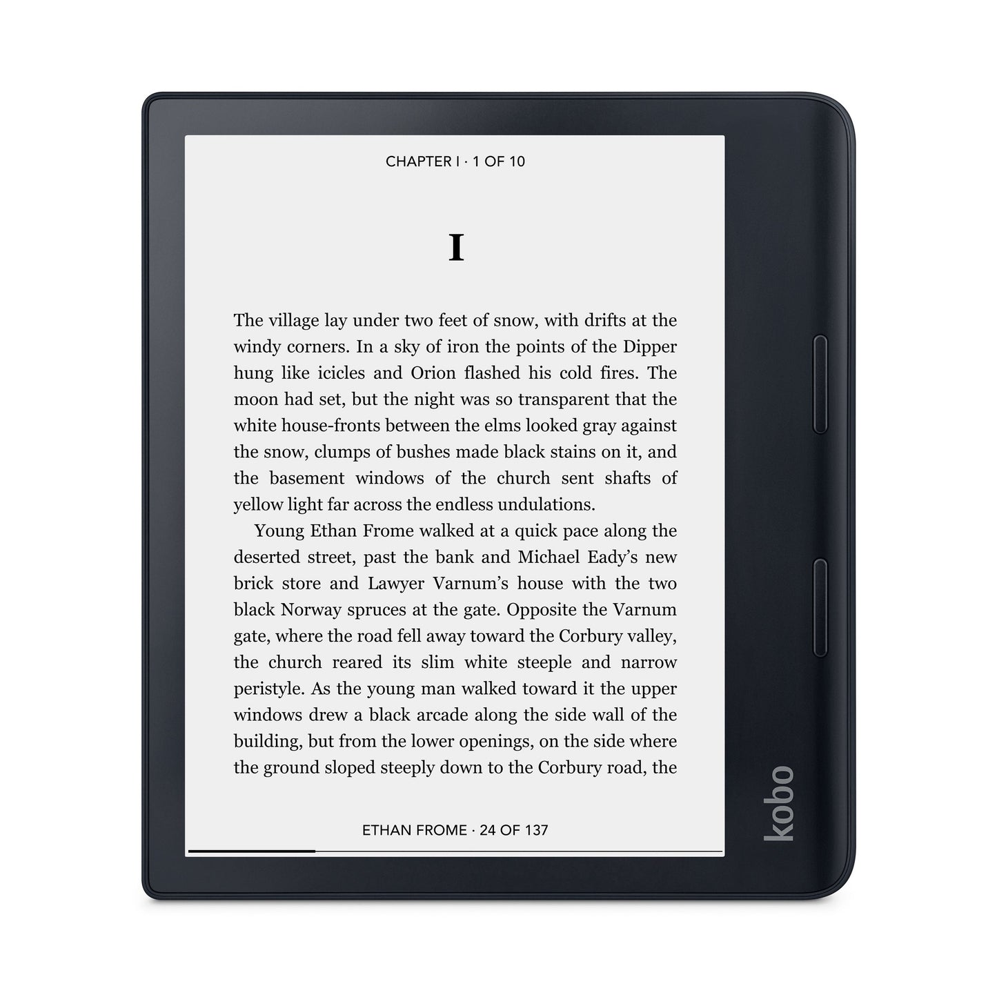 Kobo Sage 8" eReader | HD 32GB Carta Display Touchscreen & Comfort Light (Black)
