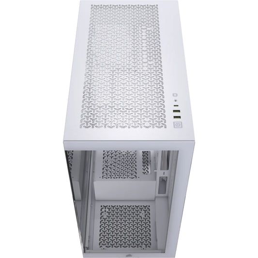 Corsair 3500X Mid-Tower Gaming PC Case Tempered Glass (White)