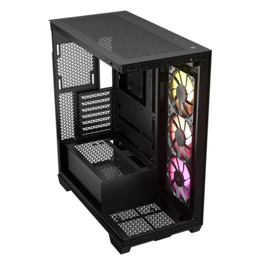 Corsair 3500X ARGB Tempered Glass Mid-Tower PC Case Black