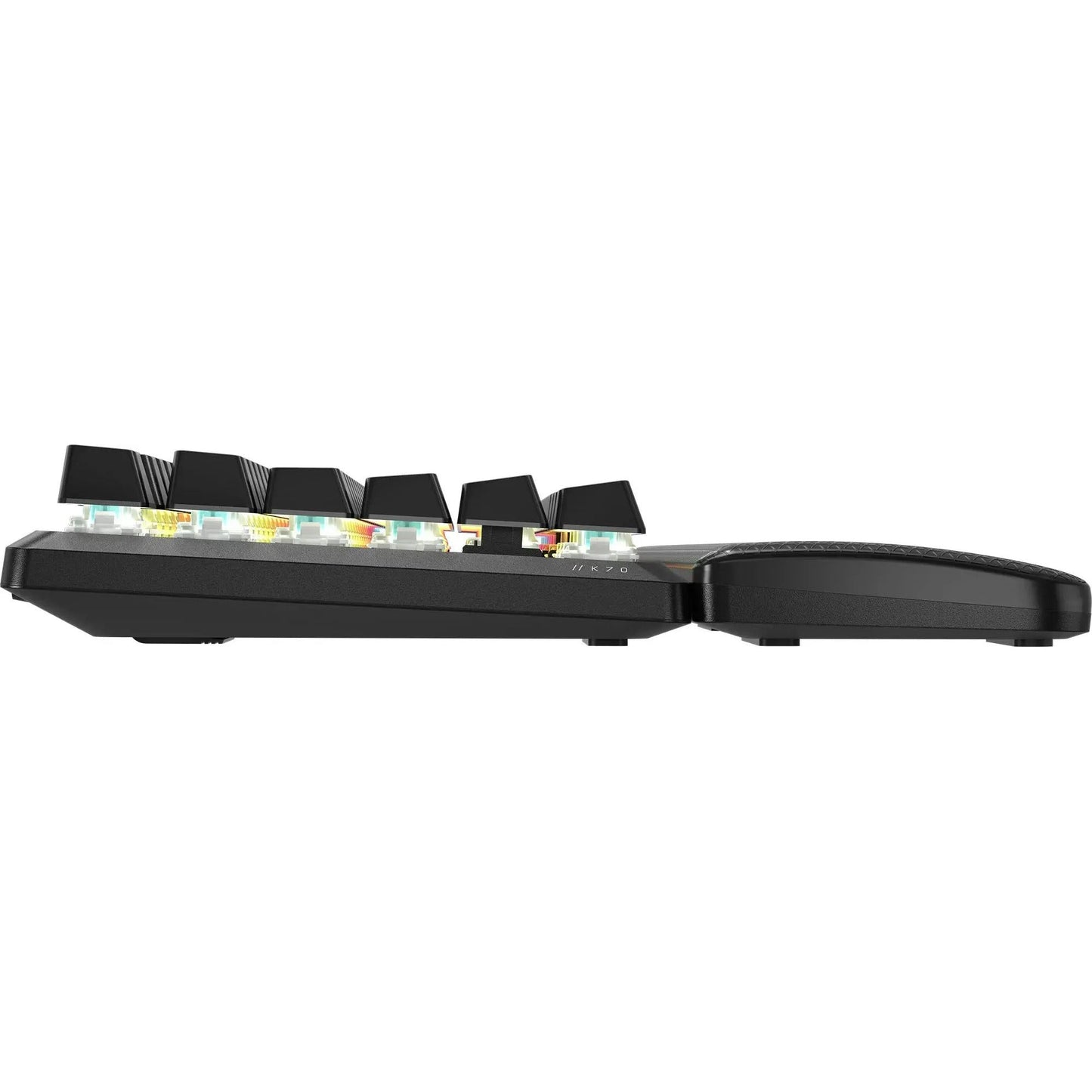 Corsair K70 Pro TKL High Performance Hall Effect Rapid Trigger TenKeyLess Gaming Keyboard Black