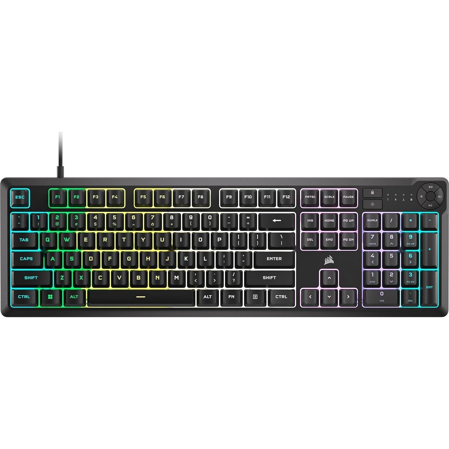 Corsair K55 Core RGB Gaming Keyboard (Black)