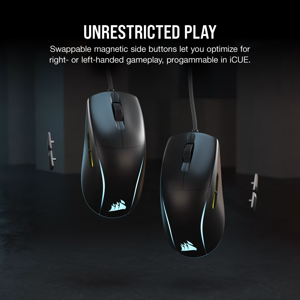 Corsair M75 Lightweight RGB Gaming Mouse Black