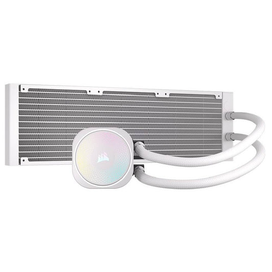 Corsair Nautilus 360 ARGB Radiator Liquid CPU Cooler - 360mm (White)