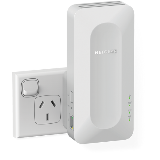 Netgear AX1600 4-Stream WIFI 6 Mesh Extender (EAX12) - Wallplug