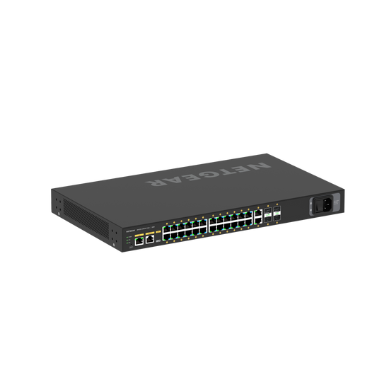 Netgear AV Line M4250-26G4F-POE+ 24x 1G POE+ 300W 2x 1G and 4x SFP Managed Switch (GSM4230P)