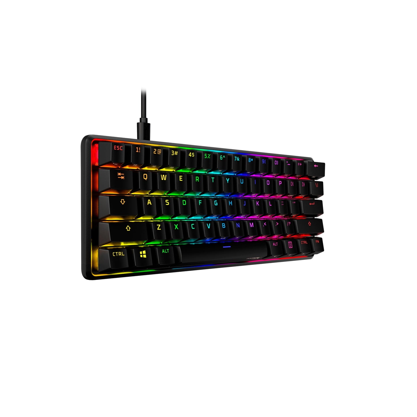 HyperX Alloy Origins 60 RGB Mechanical Gaming Keyboard Aqua Switch