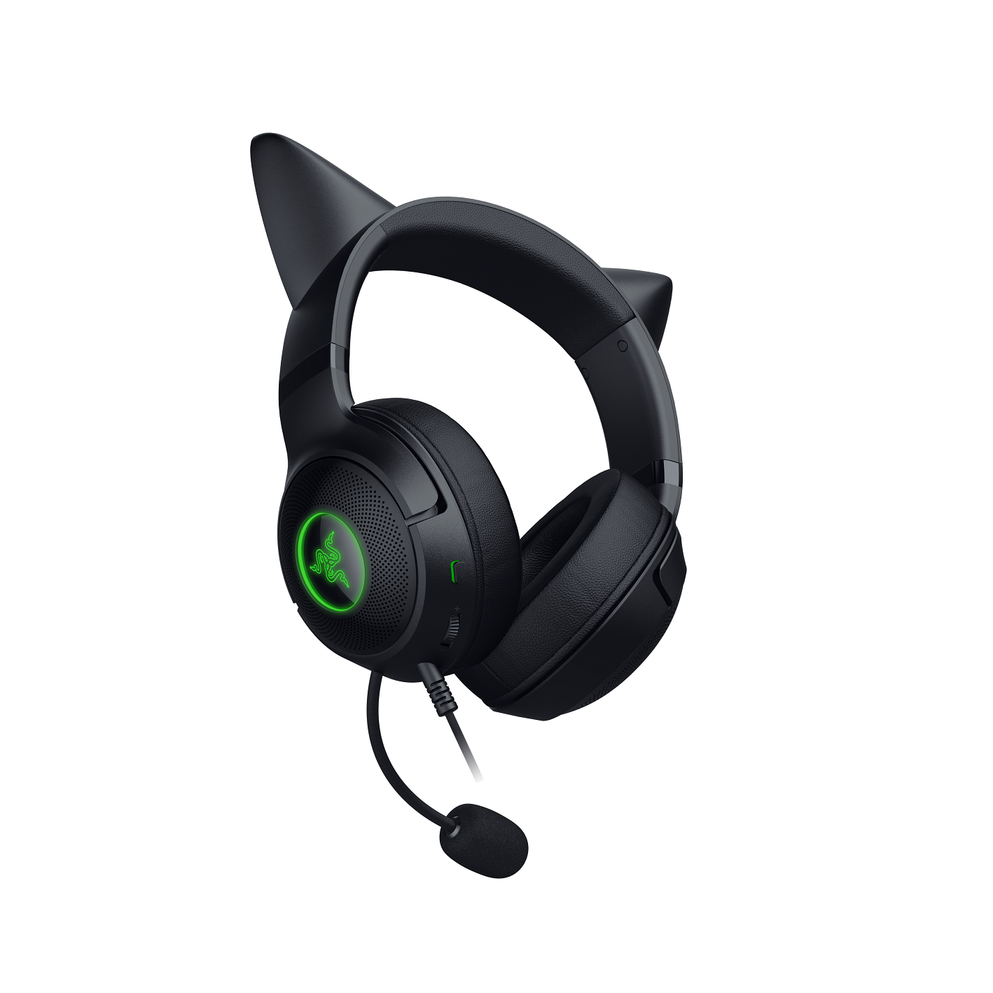 Razer Kraken Kitty V2 - USB Headset With RGB Kitty Ears (Black)
