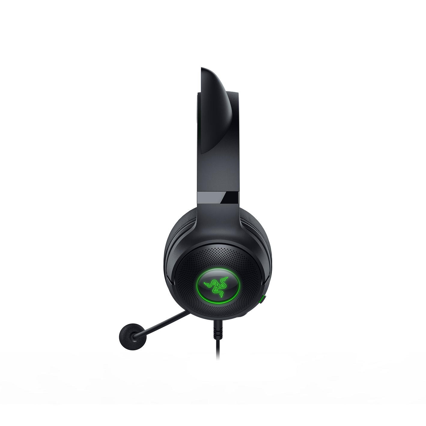Razer Kraken Kitty V2 - USB Headset With RGB Kitty Ears (Black)