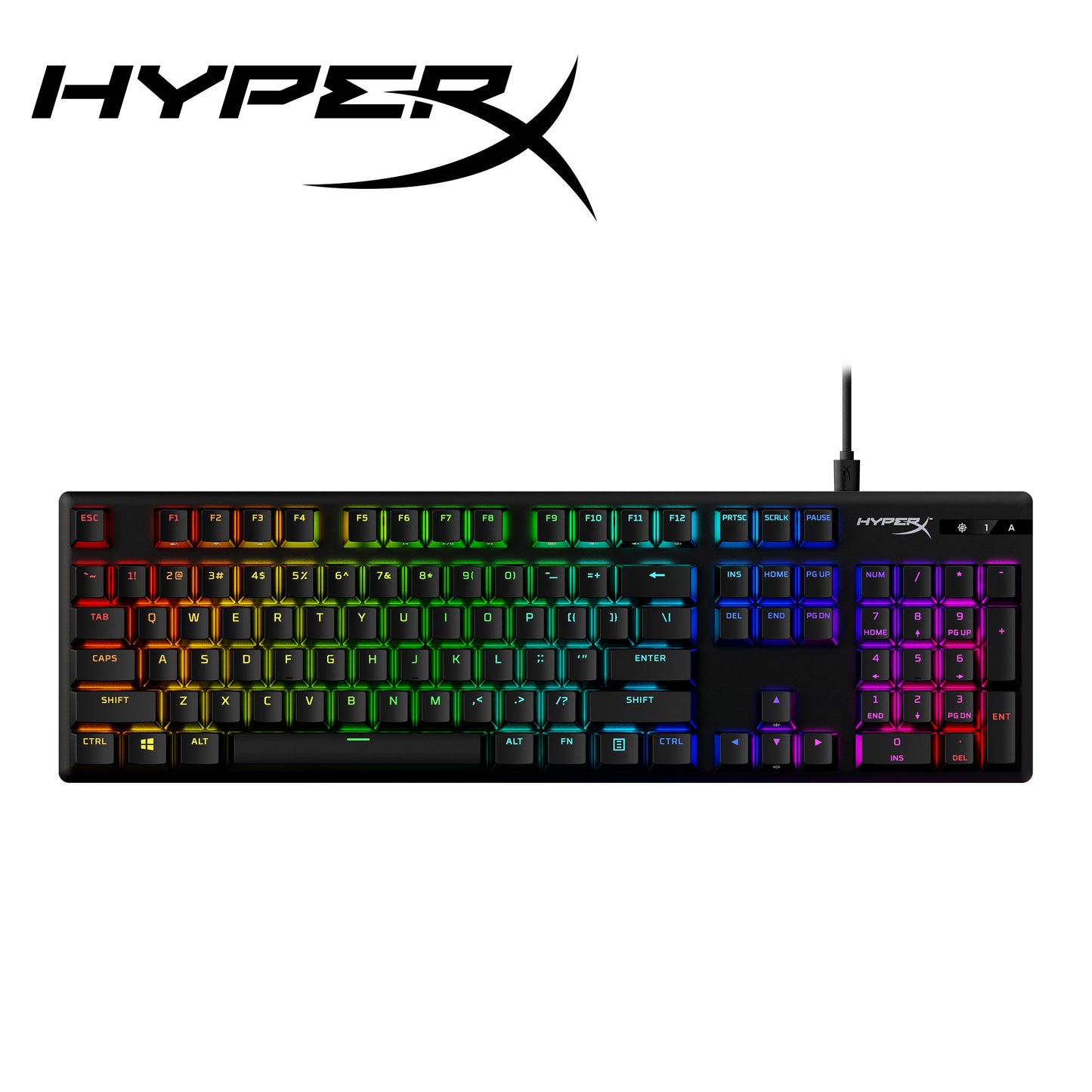 HyperX Alloy Origins Tm PBT Mechanical Gaming Keyboard (Red)