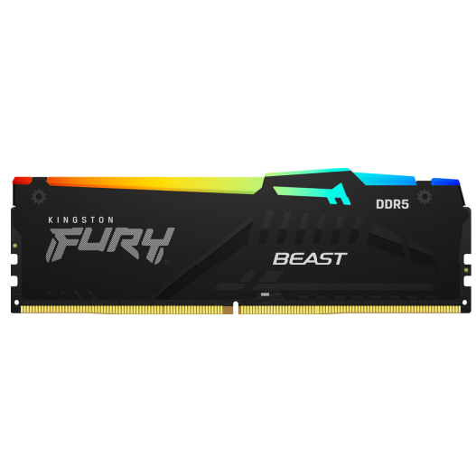 Kingston 32GB 5600MT/s DDR5 CL40 DIMM (2x16GB) Fury Beast RGB XMP