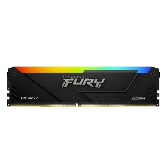 Kingston Fury Beast RGB 32GB (2x16GB) 3200Mhz DDR4 CL16 DIMM RAM Memory