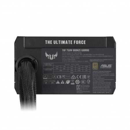 ASUS TUF Gaming 750W Military-Grade Certification 80 Plus Bronze Power Supply