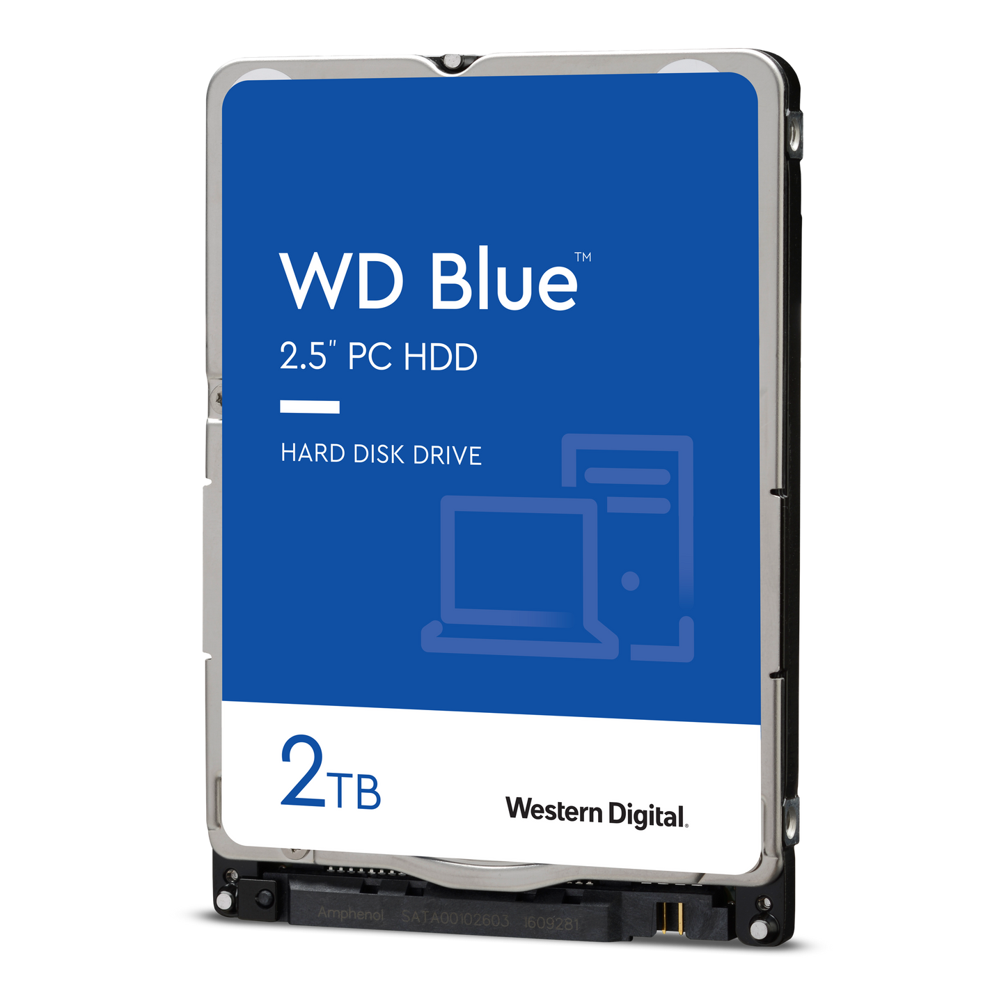 WD Blue 2TB HDD 2.5" SATA 128MB Cache 5400rpm (2 Years Warranty)
