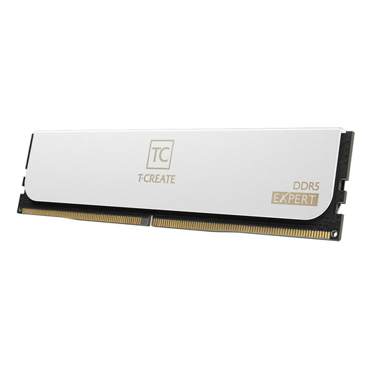 Team T-Create Expert 64GB (2x32GB) DDR5 6000 Desktop Memory (White)