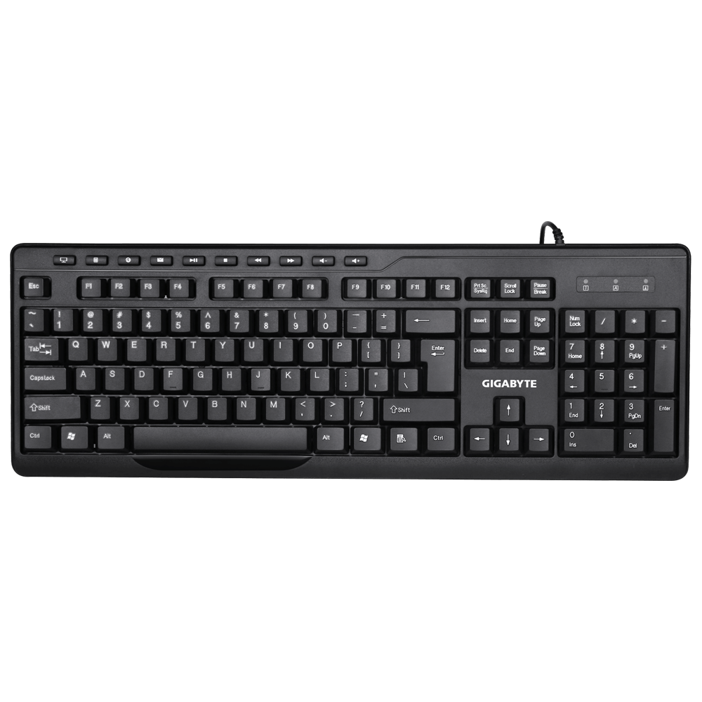Gigabyte KM6300 USB Keyboard & Mouse Desktop Combo