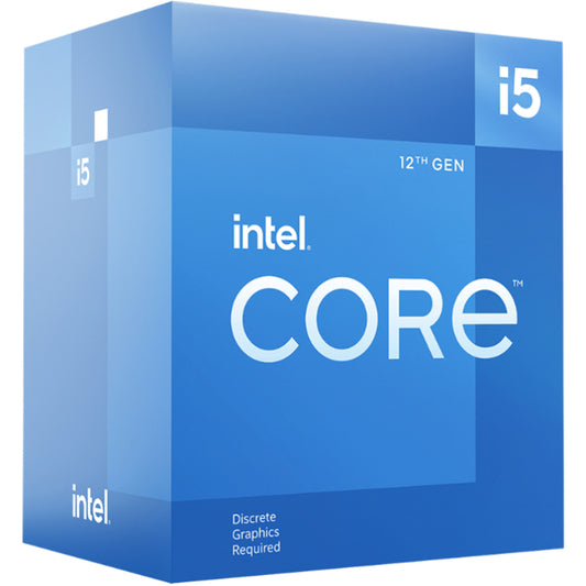 Intel Core i5-12400F CPU | 18MB Cache | Up to 4.4Ghz | LGA 1700 | Desktop Processor