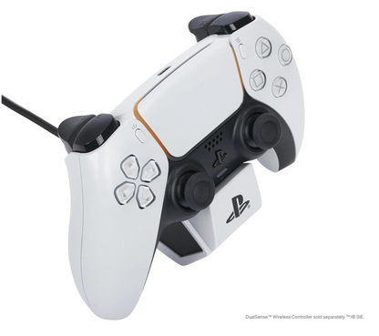 PowerA Solo Charging Station for PS5 DualSense & Edge Wireless Controllers  (White/Black)