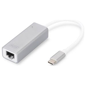 Digitus USB Type-C (M) to RJ-45 Gigabit Ethernet (F) Adapter Cable