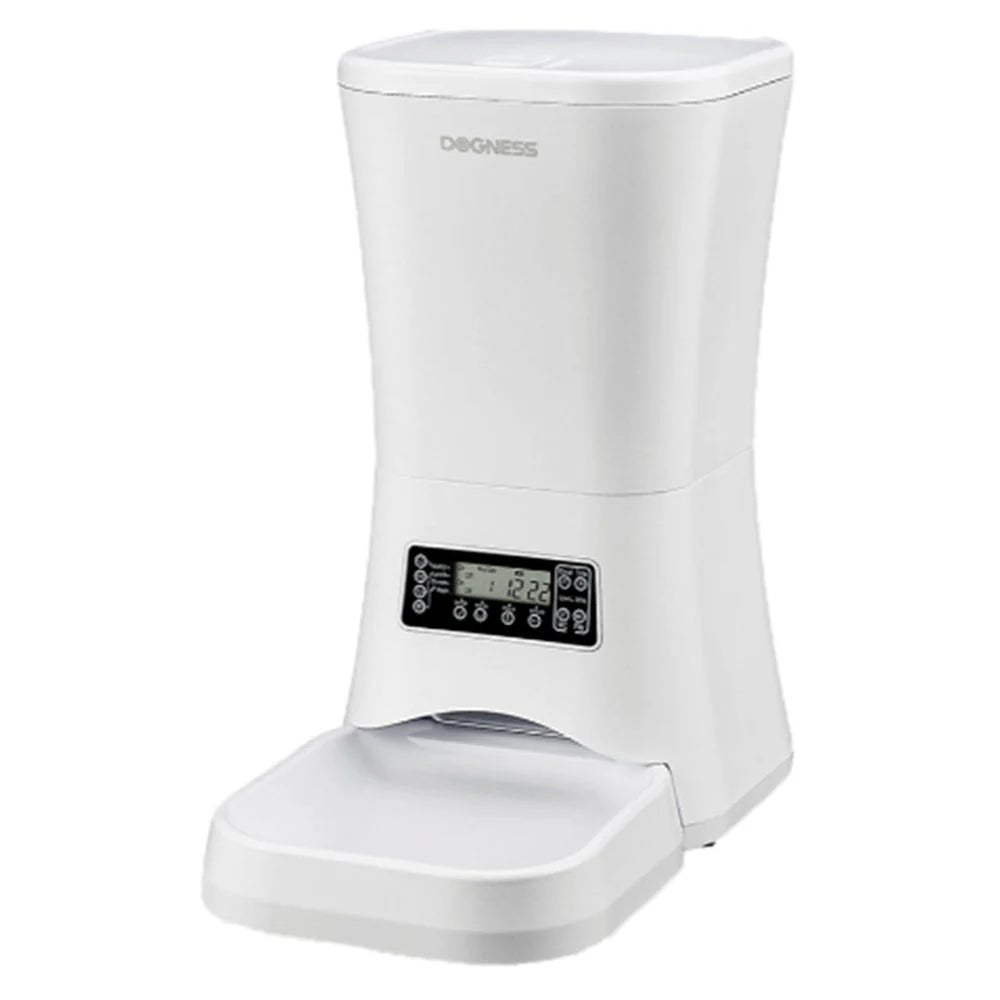 Dogness Programmable Pet Food Feeder - 9L (White)