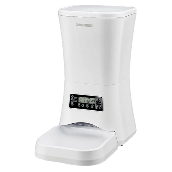 Dogness Programmable Pet Food Feeder - 9L White