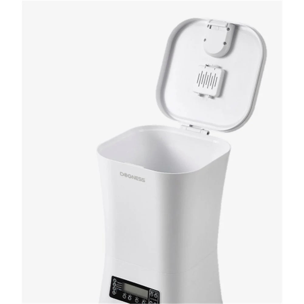Dogness Programmable Pet Food Feeder - 9L (White)