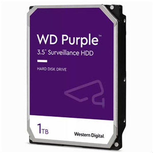 WD Purple 1TB SATA 3.5" Intellipower 64MB Surveillance HDD 3 Years Warranty