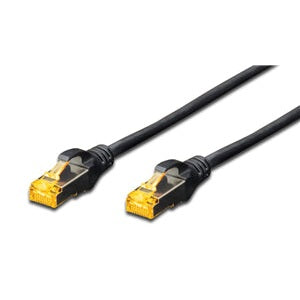 Digitus S-FTP CAT6A Patch Lead - 10M Black