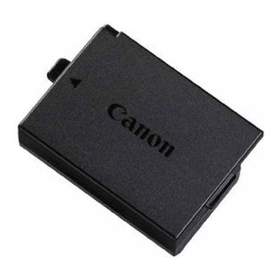 Canon DR-E10 DC Coupler for ACK-E10 Power Adapter