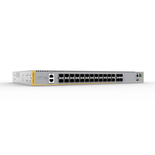 Allied Telesis AT-IE510-28GSX-80 L3 Stackable Switch 24x 100/1000X SFP 4x SFP+ Ports 2 Fixed Power Supplies DC Power Supplies Net.Cover Required