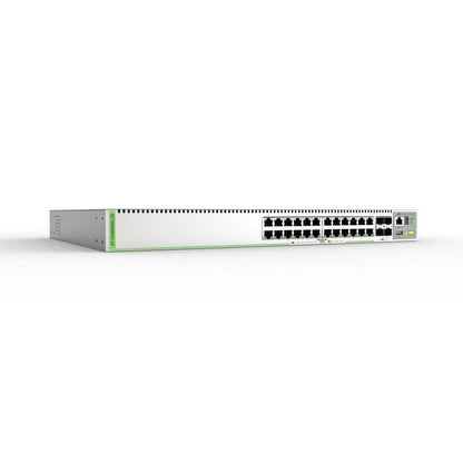 Allied Telesis GS980MX/28-40 L3 Lite Switch 24x 10/100/1000-T 4x SFP+ Ports 1x Fixed PSU (AU Power Cord)