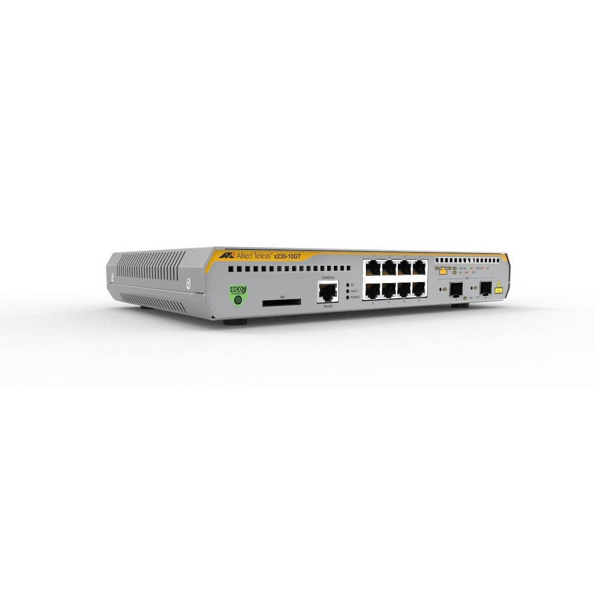 Allied Telesis X230-10GT-40 L2+ Giga Switch 8x 10/100/1000-T 2x SFP Ports 1x Fixed PSU (AU Power Cord)