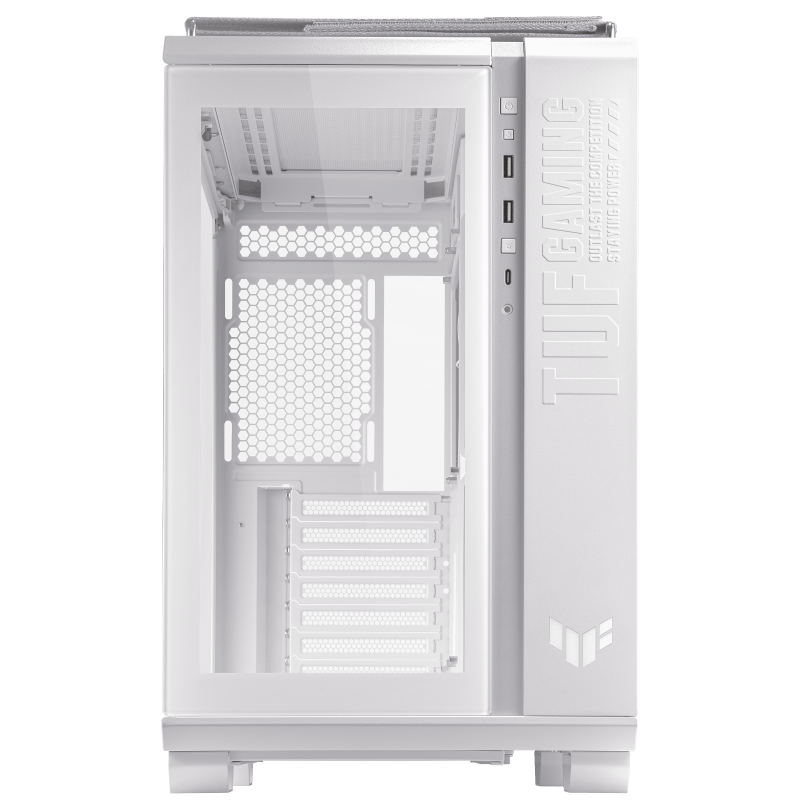ASUS TUF Gaming GT502 Mid-Tower Tempered Glass Case White