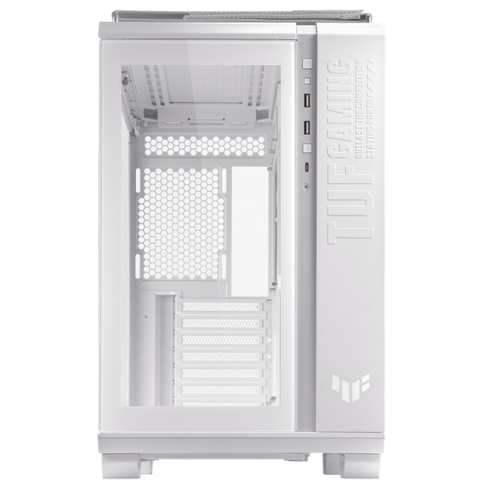 ASUS TUF Gaming GT502 Mid-Tower Tempered Glass Case White