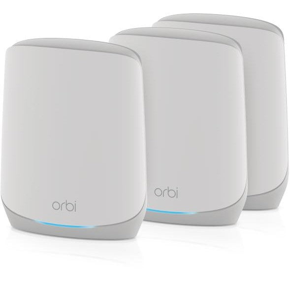 Netgear Orbi AX5400 Tri-Band Mesh WIFI 6 System - 3 Pack RBK763S-100APS