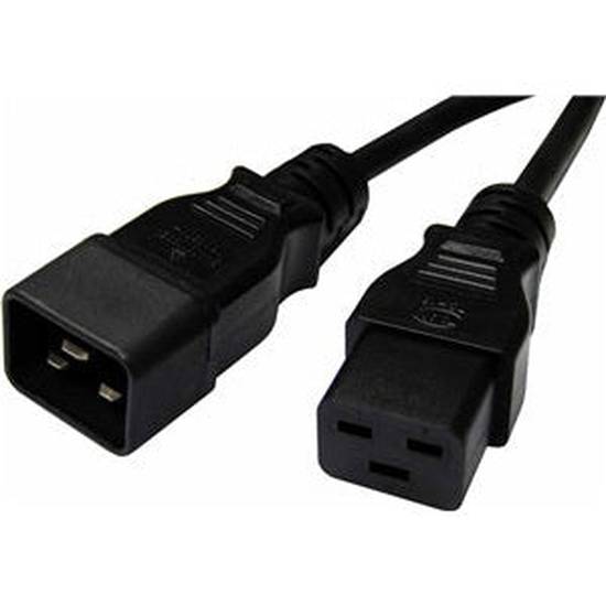 Dynamix Power Extension Cord - 16A/250V IEC C20 M to IEC C19 F 1.0m