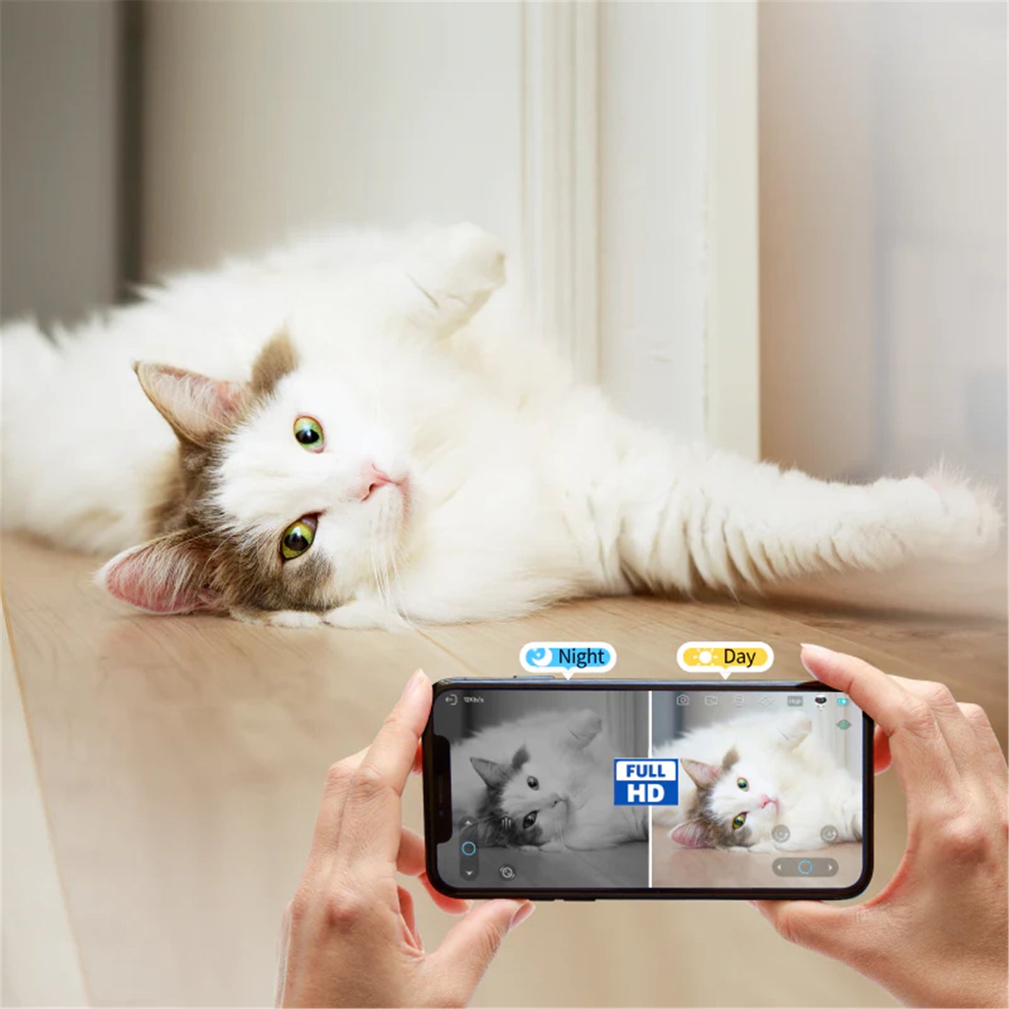 Enabot EBO SE Wireless Camera Robot | Designed for Pets & Families