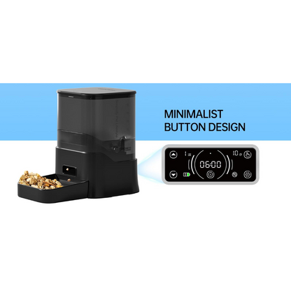 Dogness F20 Whale Automatic Programmable Pet Food Feeder - 11L (White)