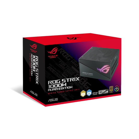 ASUS ROG STRIX 1000W Aura Edition Gold Fully Modular Power Supply