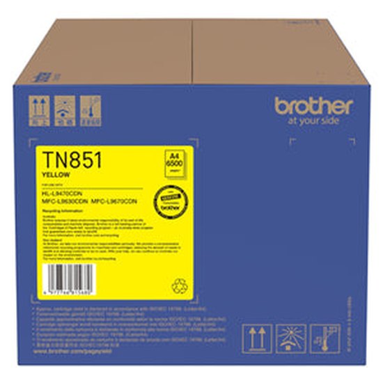 Brother TN-851Y Yellow Standard Toner