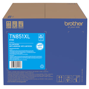 Brother TN-851XLC Cyan High Capacity Toner