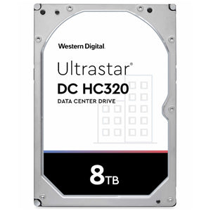 WD Ultrastar DC HC320 8TB SATA 3.5" 7200RPM 256MB NAS HDD