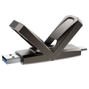 Netac US5 USB3.2 Type-A + Type-C | 128GB External SSD