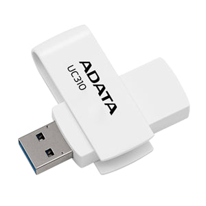Adata UC310 Swivel USB3.2 256GB Flash Drive (White)