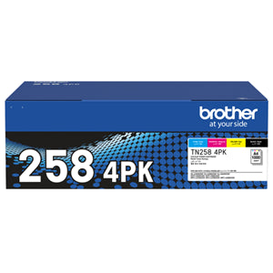 Brother TN-2584PK Toner (4 Pack)