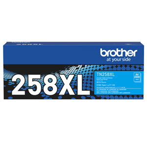 Brother TN-258XLC High Yield Toner Cyan