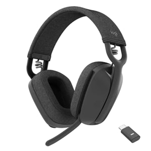 Logitech Zone Vibe Wireless Over-Ear Business Headset - MS Teams Version (Graphite)