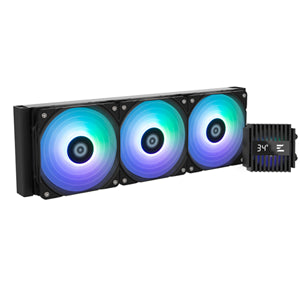 Zalman Alpha2 36 ARGB Black Liquid Cooler - Triple 120mm Fan (5 Years Warranty)